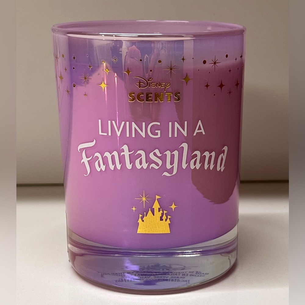 NEW FROM THE DISNEY PARKS HOME COLLECTION LIVING IN A FANTASYLAND 10oz CANDLE 🕯️